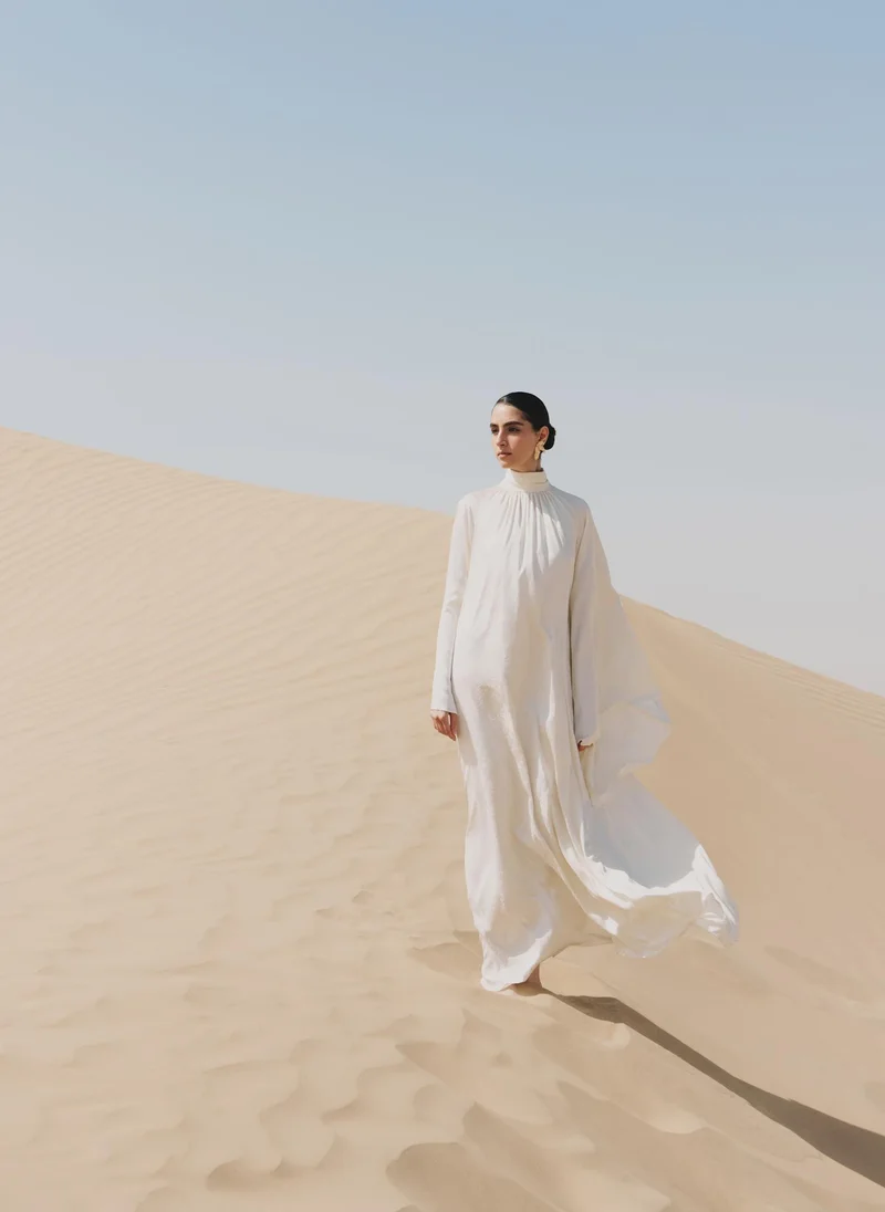 ليتشي فستان ماكسي فضفاض بنقشة زهور